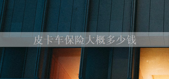 皮卡车保险大概多少钱