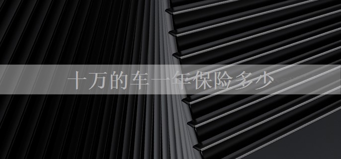 十万的车一年保险多少