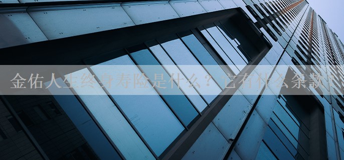 金佑人生终身寿险是什么？它有什么条款？