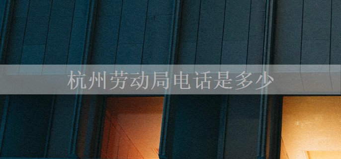 杭州劳动局电话是多少