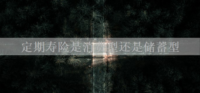 定期寿险是消费型还是储蓄型