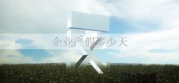 企业产假多少天