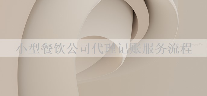 小型餐饮公司代理记账服务流程