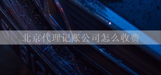 北京代理记账公司怎么收费